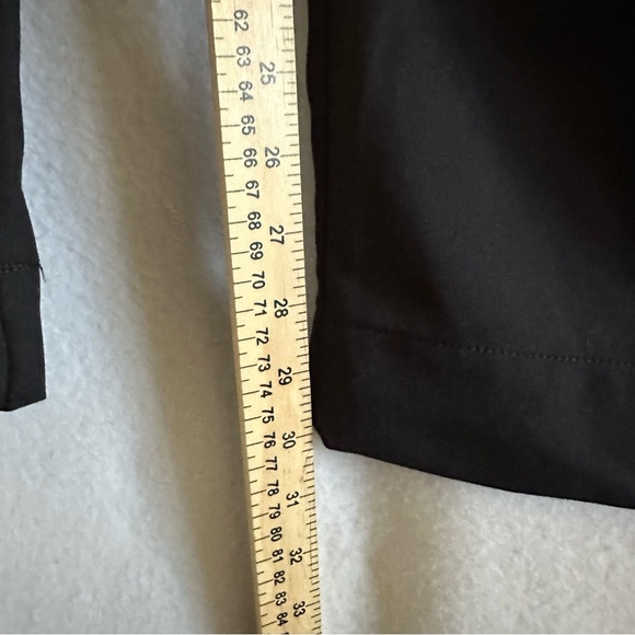 NWT Oak and Fort Women’s Parachute Pants Wide Leg High Rise Black Size 10 - Picture 11 of 13